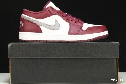 Hyperoad Bordeaux White 1 Low Jordan 0924